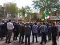 گزارش تصویری  تجمع مردمی در حمایت از حمله موشکی سپاه 